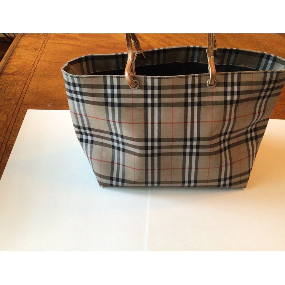 Authentic Well Loved Burberry Tote